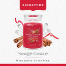 Yanke Candle | Candela Profumata in barattolo fragranza cannella frizzante