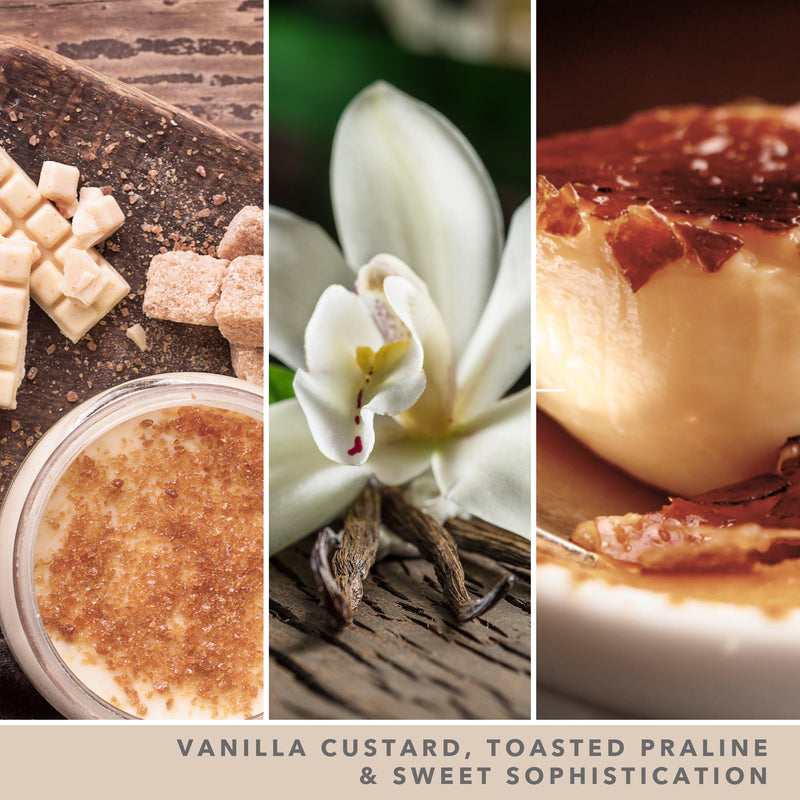 Candela Profumata Vanilla Creme Brulee  Yankee Candle