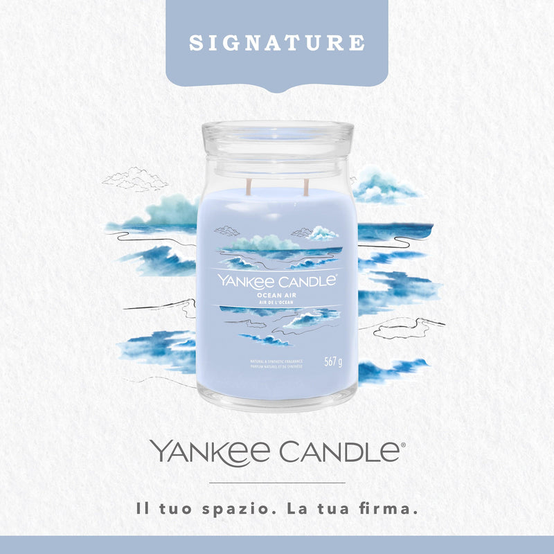 Candela Profumata Ocean Air Yankee Candle