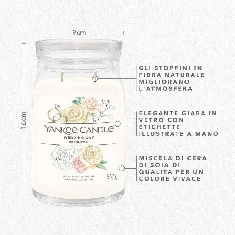 Candela Profumata Wedding Day Yankee Candle