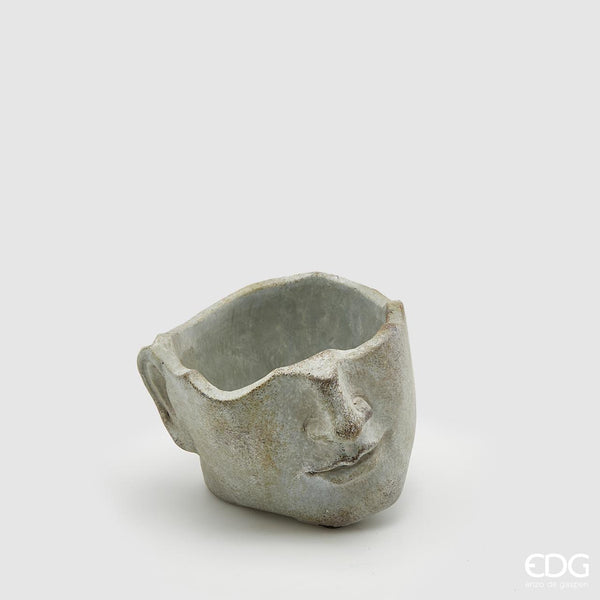Vaso cemento semifaccia Uomo H.11  By EDG Enzo De Gasperi