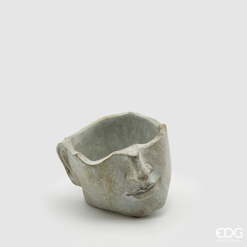 Vaso cemento semifaccia Uomo H.11  By EDG Enzo De Gasperi