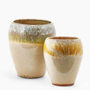 Vaso Bombato Glaze ceramica smaltata Waterproof By EDG Enzo De Gasperi