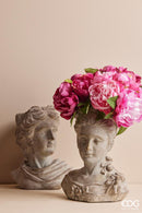 Vaso cemento Testa Donna By EDG Enzo De Gasperi