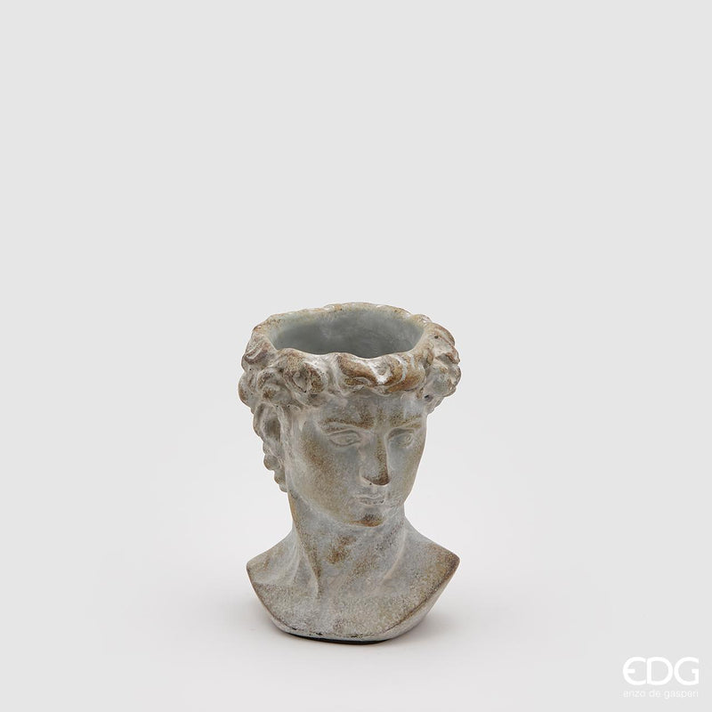 Vaso cemento Testa Donna By EDG Enzo De Gasperi