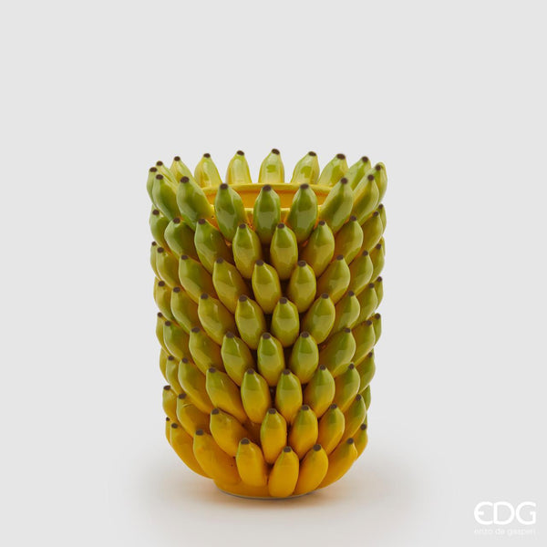 Vaso ceramica Chakra banane By EDG Enzo De Gasperi