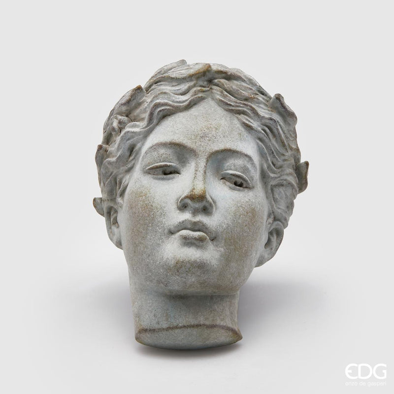 Vaso cemento Testa Uomo da appendere H.21 By EDG Enzo De Gasperi