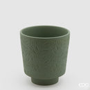 EDG Enzo De Gasperi | Vaso con decorazione di foglie