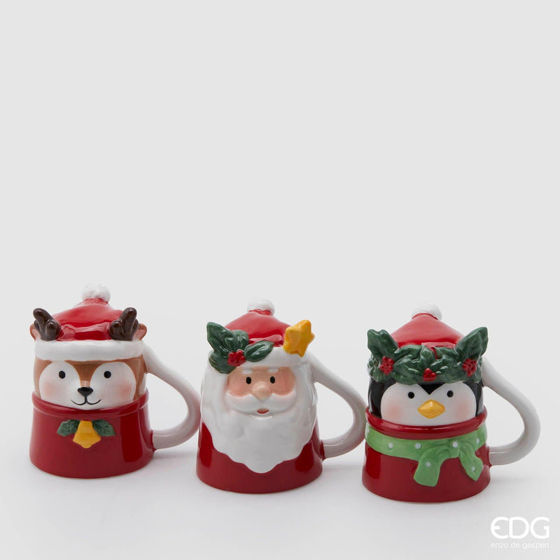 Tazza Ceramica Natalizia EDG Enzo De Gasperi
