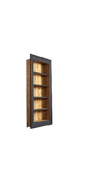 Libreria in legno vecchio Dialma Brown