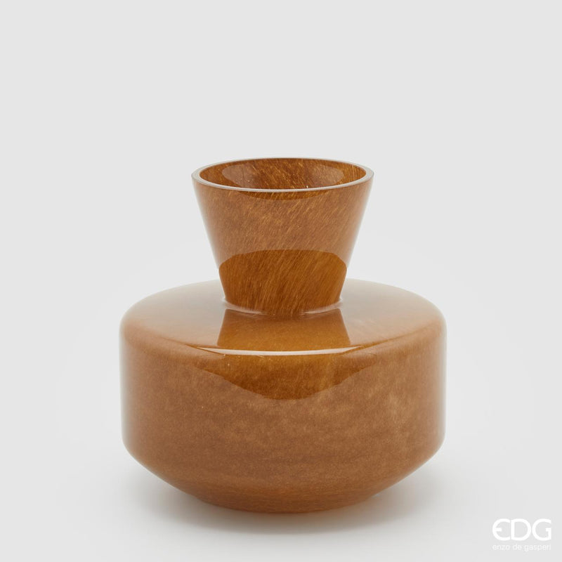 vaso color ambra piccolo