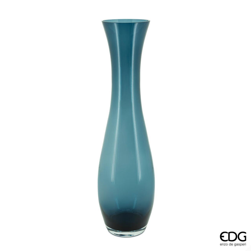Vaso in vetro VENUS Teal By EDG Enzo De Gasperi