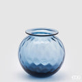 Vaso vetro martellato OPIUM  By EDG Enzo De Gasperi