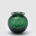 Vaso vetro martellato OPIUM  By EDG Enzo De Gasperi