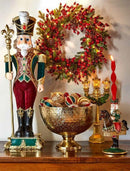 Fade Ghirlanda Redcherry con Bacche Pigne e con Luci Led Natale 2025