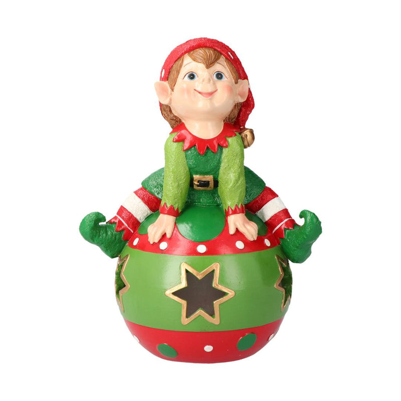 Elfo su Christmas Ball Poly Timstor