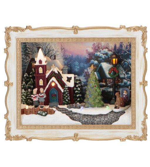 Timstor Carillon Cornice con Scena Natalizia e Led 🎄 Natale 2024