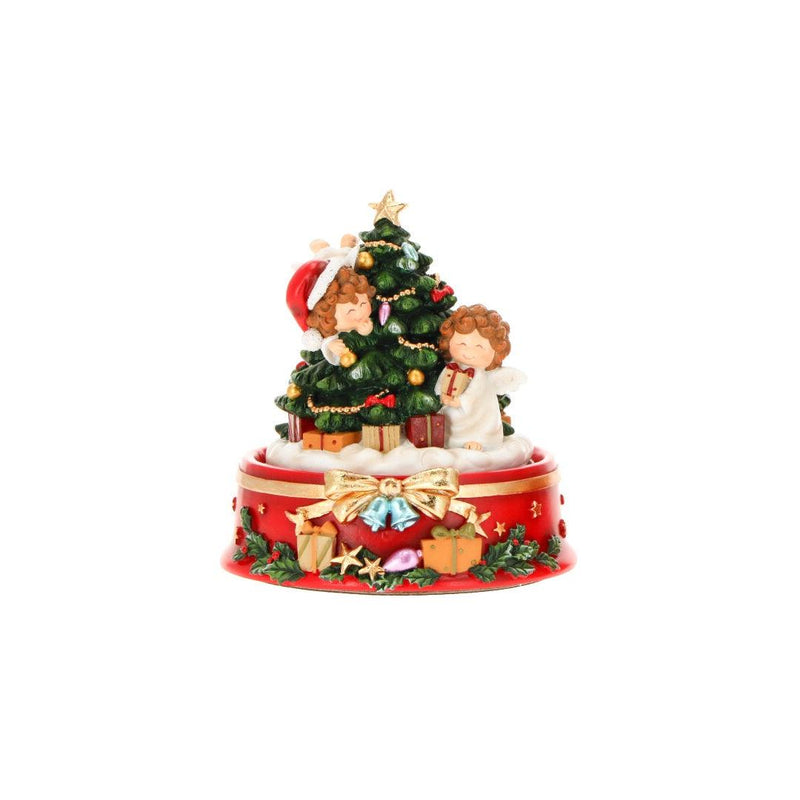 Carillon Albero di Natale con Angeli Timstor