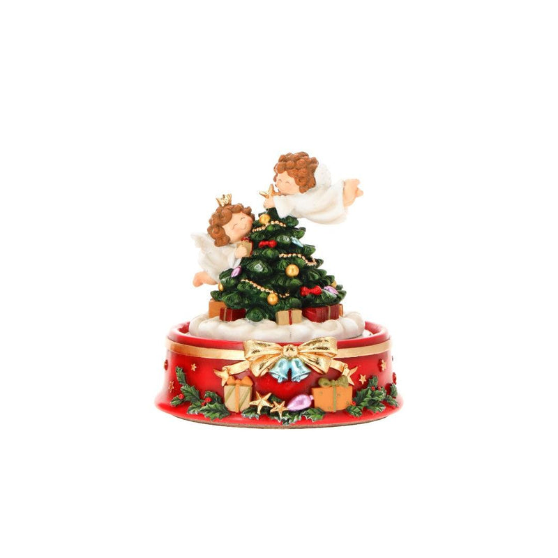 Carillon Albero di Natale con Angeli Timstor