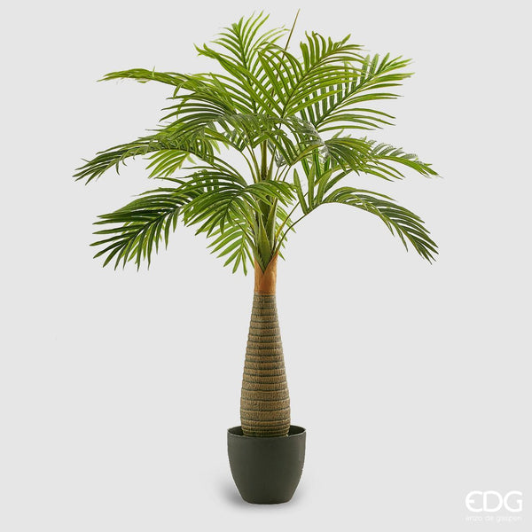 Pianta artificiale Palma ARECA Chic con vaso By EDG Enzo De Gasperi