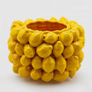 EDG Enzo De Gasperi | Vaso Porta Pianta Ceramica Giallo CHAKRA