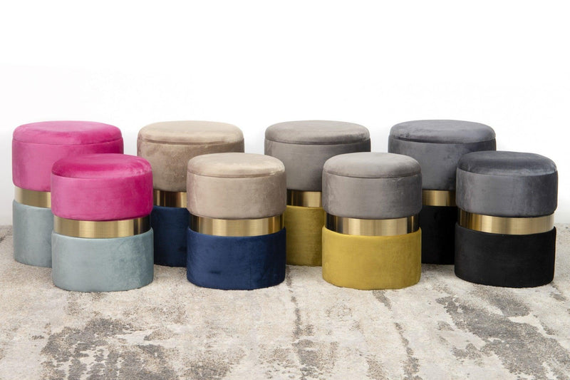 Pouf portaoggetti Garpe Interiores