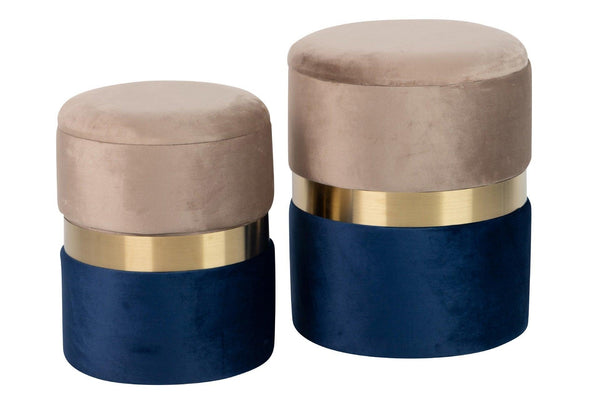 Pouf portaoggetti Garpe Interiores