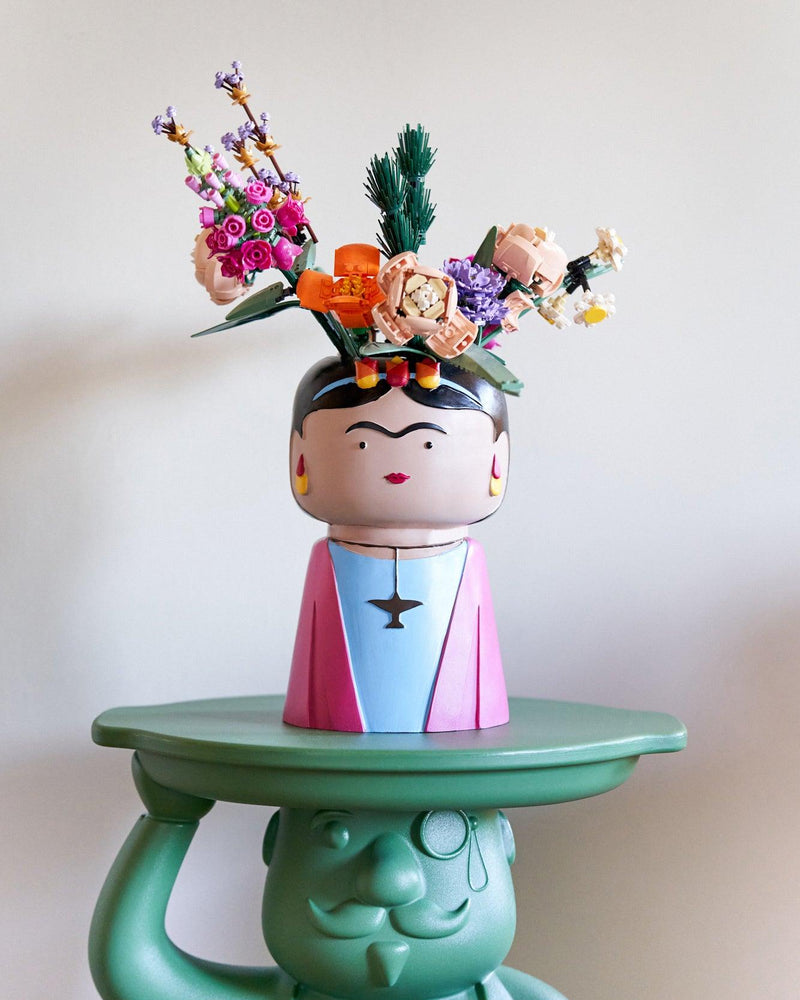 Vaso H.15 in poliresina dipinto a mano ICONS By Blogo Lifestyle