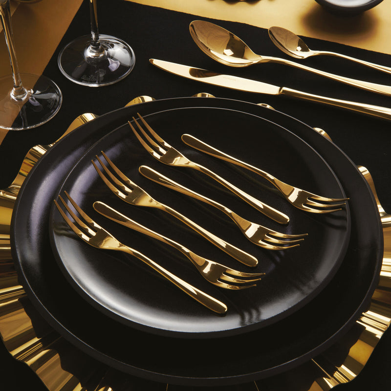 Set forchetta dolce 6 pezzi Taste PVD Gold Sambonet