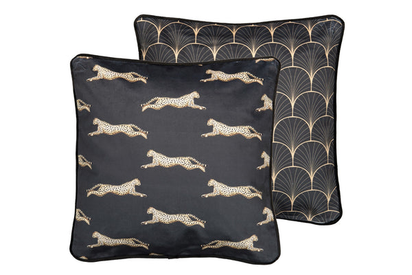 Set 2 cuscini arredo leopardo in velluto By Garpe Interiores