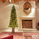 EDG Enzo De Gasperi | Albero di Natale Pino Slim con 480 Led H 210 cm