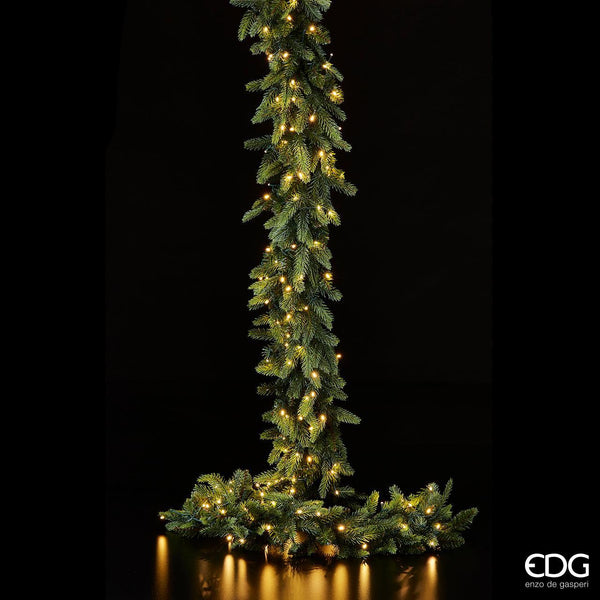 Enzo De Gasperi Festone Luxury  con 170 LED Natale 2024