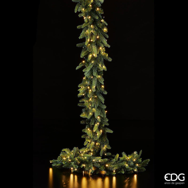 Enzo De Gasperi Festone Luxury  con 170 LED Natale 2024