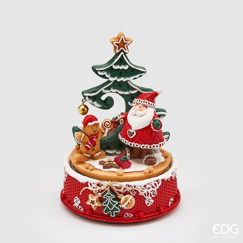Carillon Albero con Babbo Natale  - EDG