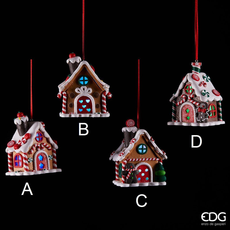 Decorazione Casa di Marzapane con LED  - EDG