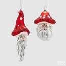 Decoro Fungo Babbo Natale  - EDG Enzo De Gasperi