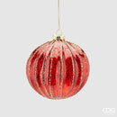 Enzo De Gasperi Sfera Vetro Antik Righe Natale 2025