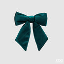 EDG Enzo De Gasperi | Fiocco in velluto 22x26 cm Natale 2025