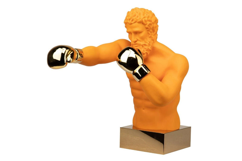 Statua Pugile in resina e metallo Ethan Chloe