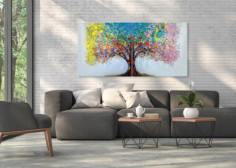 Quadro L'altra Metà  200×100 DIPINTO A MANO By AGAVE
