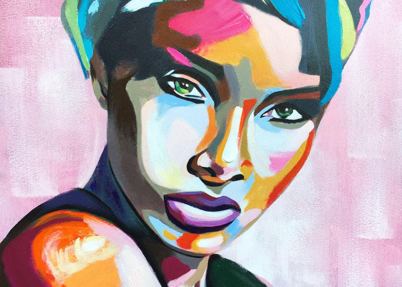 Quadro dipinto a mano United Colors Agave