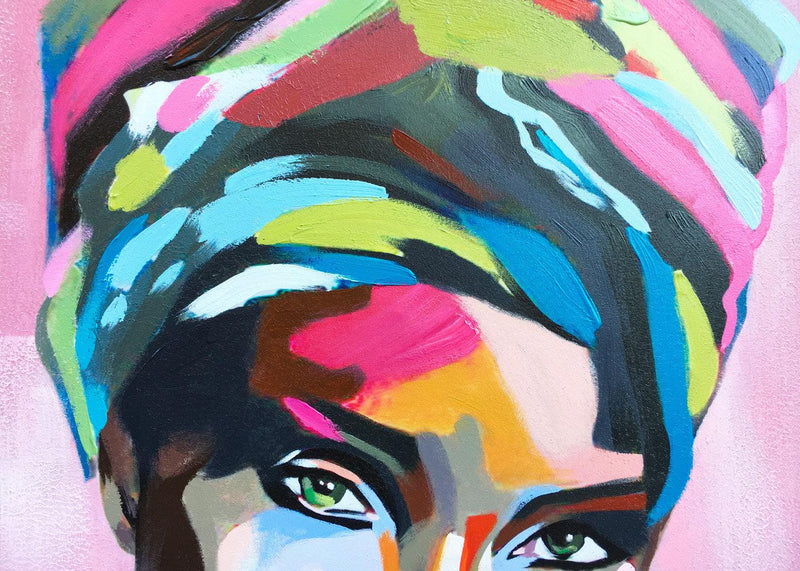 Quadro dipinto a mano United Colors Agave