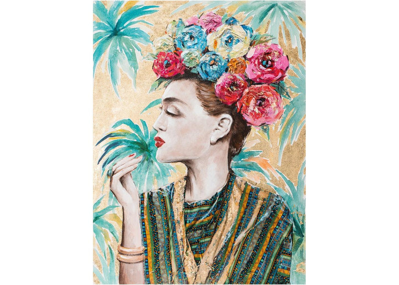 Quadro Tropical Chic DIPINTO A MANO By Agave