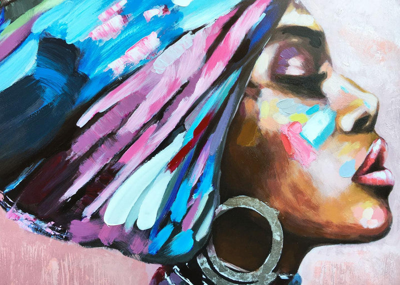 Quadro dipinto a mano Kayan By Agave
