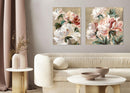 Quadro ELEGANT ROSES  2 da 80×100 DIPINTO A MANO By Agave