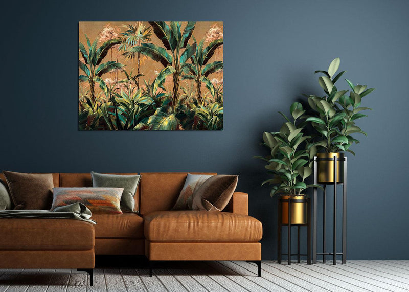 Quadro DIPINTO A MANO Wild da 90x120 AGAVE