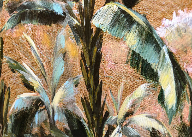 Quadro DIPINTO A MANO Wild da 90x120 AGAVE