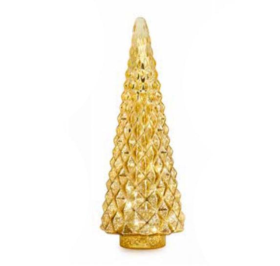 Fade Maison Albero Stilizzato Lumiere Leafy Gold con LED Natale 2024