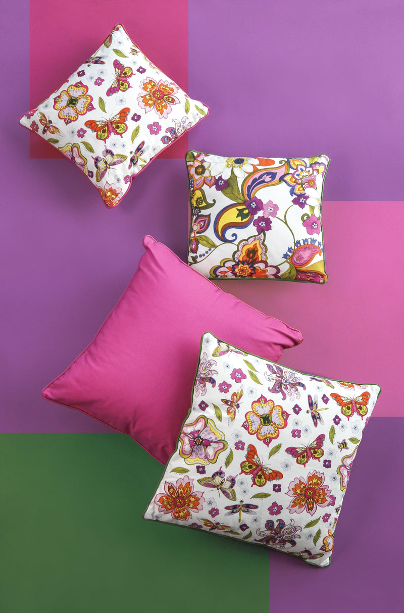 Cuscino cotone Double Face Collezione AMAZZONIA By  Baci Milano