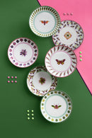 Servizio piatti 18 pz. in porcellana Collezione AMAZZONIA  By Baci Milano